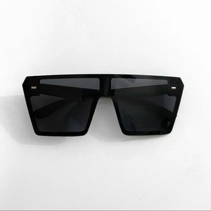 She’s Celestial Electyone Sunglasses Black Oversized Square